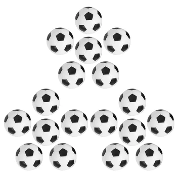 18 ADET Küçük Futbol Tarzı Masa Topu Langırt Sert Plastik Masa Topu Muadili Oyunu çocuk oyuncağı