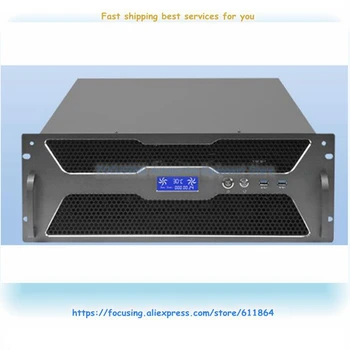 4u Akıllı Sıcaklık Kontrolü sunucu kasası EATX Büyük Tahta Çok sabit disk Raf Tipi Endüstriyel kişisel Bilgisayar Ekipmanları