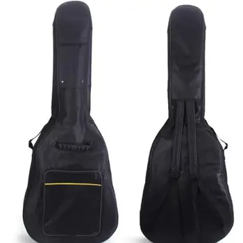 41 İnç Gitar Çantası Taşıma Çantası Sırt Çantası Oxford Akustik Halk Gitar Büyük çanta kılıfı Çift Omuz Askıları ile Gitar Çantası Sırt Çantası