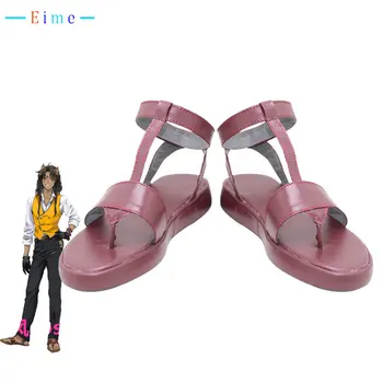 Oyun Bükülmüş Wonderland Leona Cosplay Ayakkabı PU deri ayakkabı Custom Made Cadılar Bayramı Karnaval Botları Custom Made