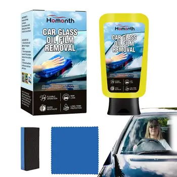 Otomobil camı Temizleyici Yağ Filmi temizleme kremi Derin Temizlik Güvenli Etkili Kullanımı Kolay Çok Amaçlı Araba Cam Yağ Filmi Temizleyici
