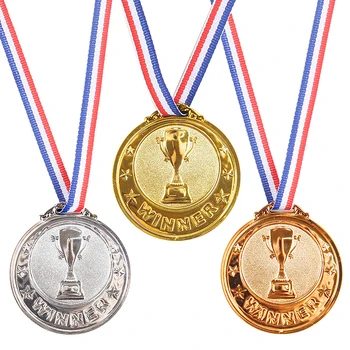 Altın Gümüş Bronz Ödül Madalyası Kazanan Ödül Futbol Yarışması Ödülleri Ödül Madalyası Hatıra Hediye Açık Spor Çocuk Oyuncakları