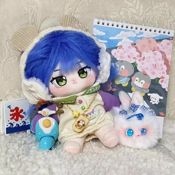 Anime Bocchi Kaya! Yamada Ryo Peluş Pamuk Dollbody Cosplay Kıyafet Değiştirmek 20 cm Peluş doğum günü hediyesi Sıcak