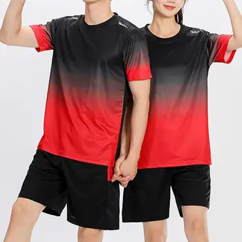 Summer Men 2-Piece Sets Short-sleeved T-shirt Casual Shorts Set Jogging Fitness Tracksuit Men Clothing спортивный костюм мужской