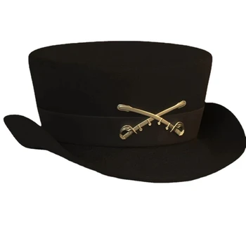 Kısa fötr şapka silindir şapka Viktorya Dönemi Sihirbaz Şapka Erkek Erkek Yetişkinler Kap Dropship