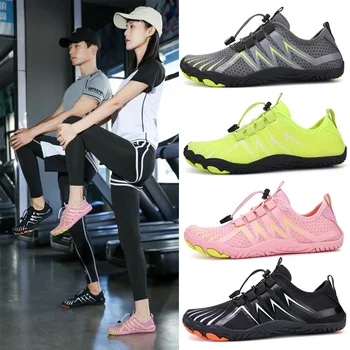 Kapalı alan sporları Ayakkabı kadın koşu ayakkabıları erkek Kapsamlı spor ayakkabıları kaymaz Yumuşak tabanlı Yoga Squat Atlama İpi