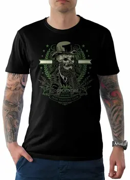 Kral Kerosin Erkek T-Shirt Tee İrlandalı Dövüş Kulübü Siyah 4Xl