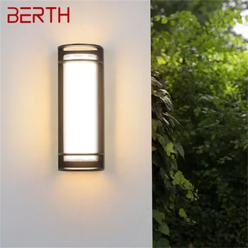 * Rıhtım duvar aplikleri ışık açık klasik LED lamba su geçirmez IP65 ev dekoratif sundurma merdiven için