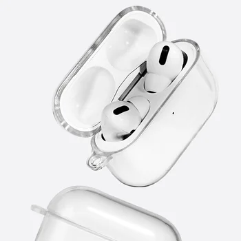 Airpods durumda Pro 3 Sevimli INS kulaklık kutusu Şeffaf Kılıf Apple Airpod İçin kablosuz bluetooth silikon airpods kılıfları airpods 1 2