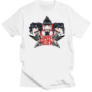 Babymetal Tshirt Kadın Harajuku Üst Kız Streetwear Harajuku Komik Giyim Banliyö Bant Erkek T Shirt Yaz Erkek Kısa Kollu