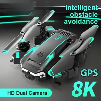 G6Pro Drone 8K 5G GPS Profesyonel Kaliteli Kamera Çok Yönlü Engellerden Kaçınma HD Hava Fotoğrafçılığı Quadrotor