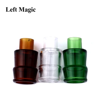 3 Adet / grup Vanish Şişe Sihirli Hileler Üç Renk Plastik Şişeler Ufuk Şarap Şişesi Sihirli Sahne Yakın Çekim Sahne Sihirli Araçları