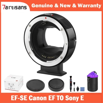 7 zanaatkarlar EF-SE lens adaptörü Otomatik Odaklama Yüksek Hızlı Adaptör Halkası Canon EF / EF-S Lens Sony E Sony A7R4 A7M3 a6600 a6500