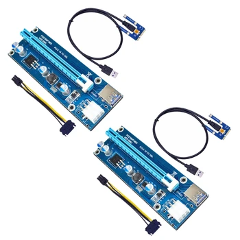 2X Mini Pcıe PCI Express 16X Yükseltici Dizüstü Harici Görüntü Kartı EXP GDC BTC Mpcıe PCI-E Yuvası Madencilik Kartı