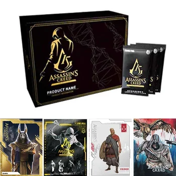 Orijinal Assassins Creed Kartları 15th Yıldönümü Koleksiyonu Hatıra Sınırlı Elle Çizilmiş Gizli Yıldönümü Kartı Çocuk Hobi Oyuncaklar