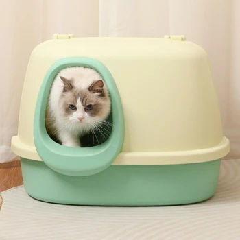 Kafes Uygun Açıklık Kedi Yatak Örtüleri Ürünleri Aksesuarları Malzemeleri Kedi Yatak Örtüleri Eğitim Katzen Tuvalet Kedi Malzemeleri RR50CB