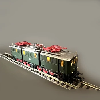 PİKO Tren Modeli 1: 160 N Tipi Ses Efekti Lokomotif ve Oval Parça Gri Kolu dijital kontrolör 50541 Elektrikli Oyuncak Tren