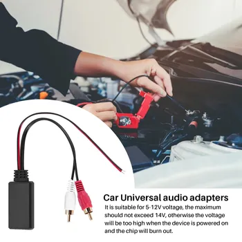 Araba evrensel kablosuz Bluetooth Modülü Müzik Adaptörü Rca Aux Ses Kablosu