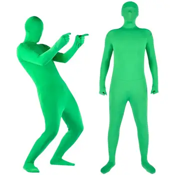 Arka plan Takım Elbise Nefes Kırışıksız Fotoğraf Arka Plan Polyester Yeşil Ekran Görünmezlik Pelerin Bilimkurgu Etkileri Malzemeleri