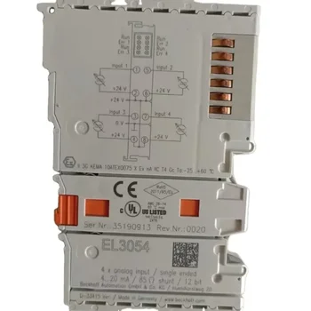EL3061 EL4102 EL4002 EL3202 EL3122 EL3062 EL3204 Orijinal PLC BECKHOFF Ana İstasyon İletişim Modülü