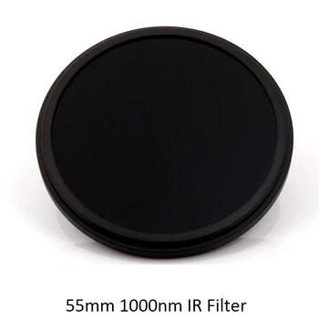 55mm 1000nm Kızılötesi IR Optik Sınıf IR1K Filtre Lens Kamera Dijital Aksesuarlar