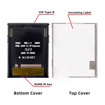 chenyang M. 2 M Anahtar 2230 SSD CF-Express Tip-B hafıza kartı muhafazası Adaptörü ile Uyumlu XS Kamera 8K HAM PCIe Genişleme