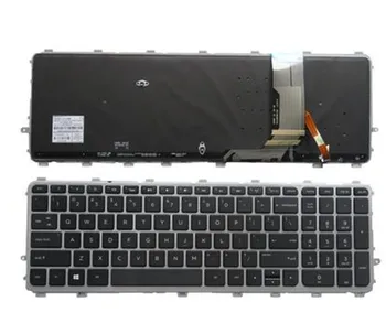Yeni HP Envy 15-J 15-J000 15T-J000 15T-J100 15Z-J000 15Z-J100 Klavye ABD arkadan aydınlatmalı