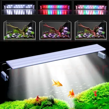 Bitkiler bitki büyütme ışıkları balık tankı ışıkları küçük klip ışıkları akvaryum ışınlama aksesuarları led ışık dekorasyonu lamba