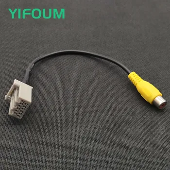 YIFOUM 12Pin Orijinal Video Girişi Anahtarı Ters Kamera RCA Adaptör Kablosu Honda Inspire Accord İçin 10th 2017 2018