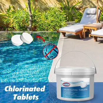 Çok fonksiyonlu Yüzme Havuzu ve Aksesuarları Havuz Temizleme Araçları Jakuzi Dağıtıcı Klor Tabletleri Havuz Temizleme Tableti