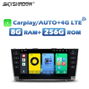 4G SIM Carplay Oto araç DVD oynatıcı multimedya Oynatıcı Android 13.0 8G + 256G Wıfı RDS RADYO GPS Bluetooth 5.0 Toyota camry 2007-2012 İçin