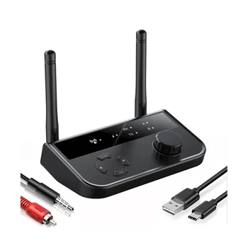 Bluetooth Verici Alıcı BT5. 3 3.5 mm Aux RCA Kablosuz Ses Müzik Adaptörü TV Araba PC Kulaklık