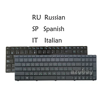 Rusça İtalyanca İspanyolca Laptop Klavye İçin Asus X72D X72DR X72DY X72F X72J X72JK X72JR X72JT X72JU X72S X72SA X73E X73S X73SV