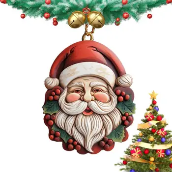 Noel Ağacı Asılı Kolye Yaratıcı Akrilik Noel Baba Kolye Noel Yeni Yıl Hediyeleri Parti Iyilik