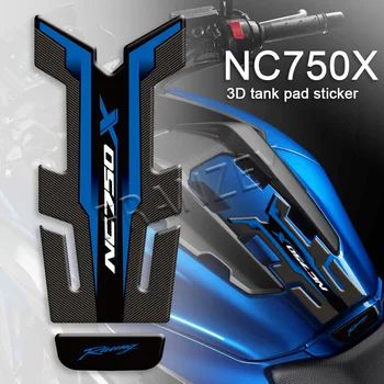 HONDA için NC750X 3D Motosiklet Yakıt Tankı Pad Etiketler Koruyucu 3M Çıkartmaları Aksesuarları Petrol Gazı Kapak Kiti 2014 2015 2016 2019 2020