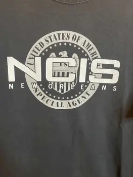 NCIS New Orleans Özel Ajan Nadir siyah tişört-Erkek Büyük-Port & Company