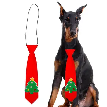 Köpek Bağları Noel Yaka Pet Kravatlar Yumuşak Rahat Kedi Köpek Bowties Kravatlar Noel köpek papyonu Yaka Büyük Evcil Hayvanlar İçin