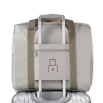 Küçük seyahat çantası Katlanabilir Ağır Duffel Tote Haftasonu Ev saklama çantası Yerden Tasarruf İçin Seyahat Kamp İçin