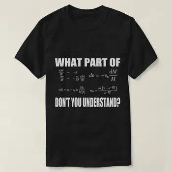 Havacılık Mühendisi Roket Bilimi Denklemleri Komik Bilim Sevgilisi T-Shirt