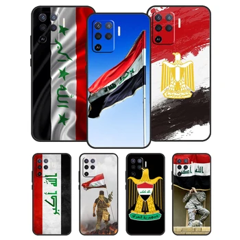 Irak Bayrağı OPPO A5 A9 A31 A53 2020 A83 A91 A93 A15 A3S A5S A54 A74 A94 A52 A72 A53S Telefon Kapağı